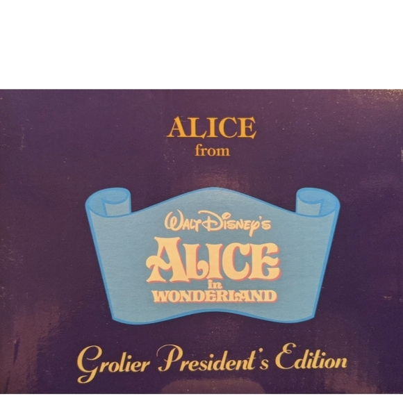 Disney Grolier Presidents Edition Alice & Mad Hatter Ornaments BRAND NEW! - Picture 8 of 12